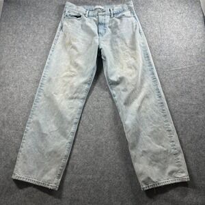 PacSun Baggy Jeans Mens 32x32 Light Wash Blue Relaxed Fit Streetwear Denim